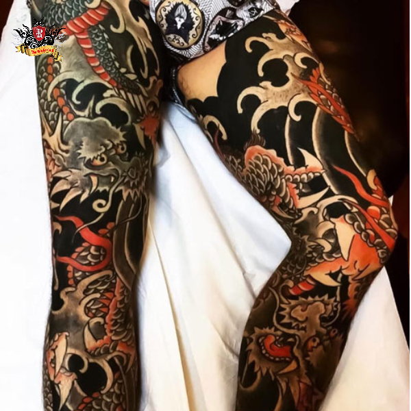15 mẫu hình xăm nhật cổ đẹp chất như Yakuza Nhật Bản