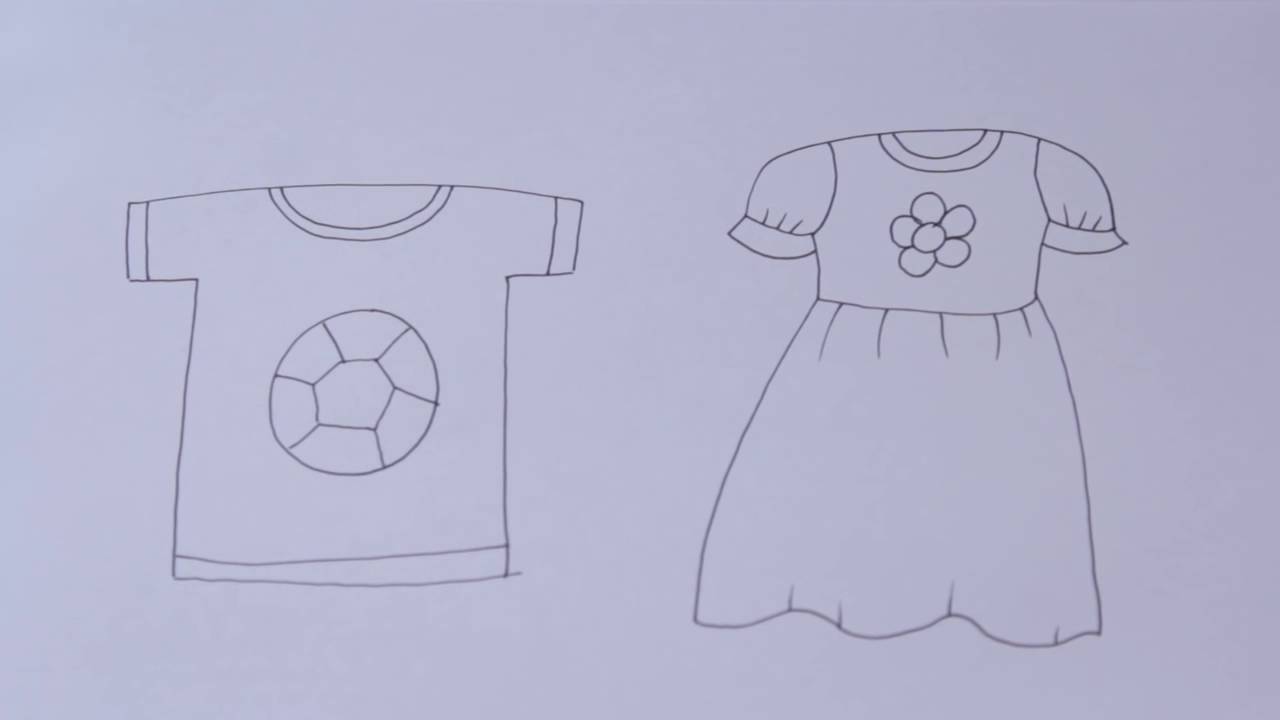 Bộ sưu tập tranh tô màu quần áo cho bé trai và bé gái tập tô màu   tcspmgnthneduvn